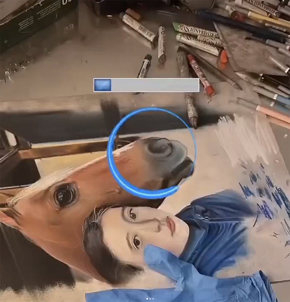 Commande Portrait réalisme