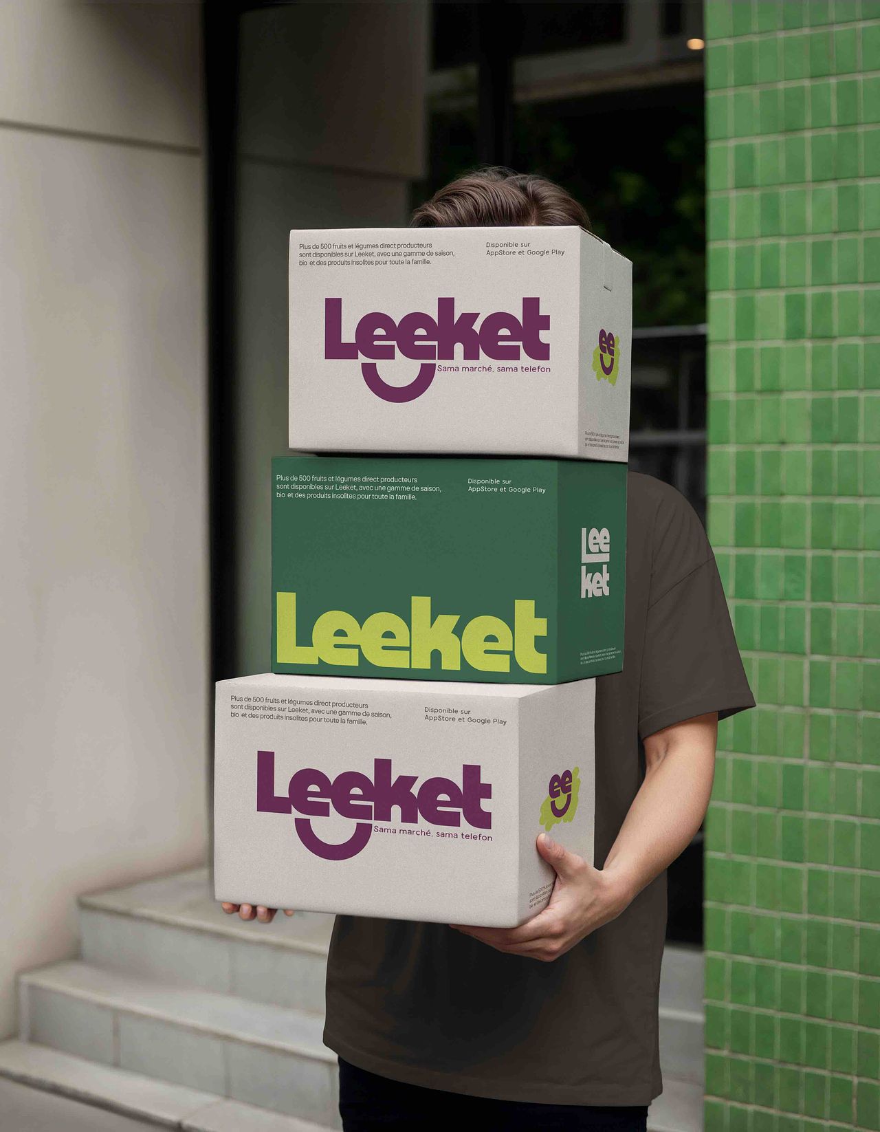 BRANDING APP FOOD LEEKET