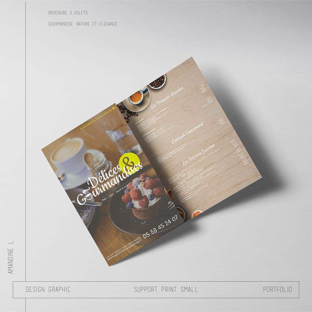 Délices & Gourmandises / 3 volets