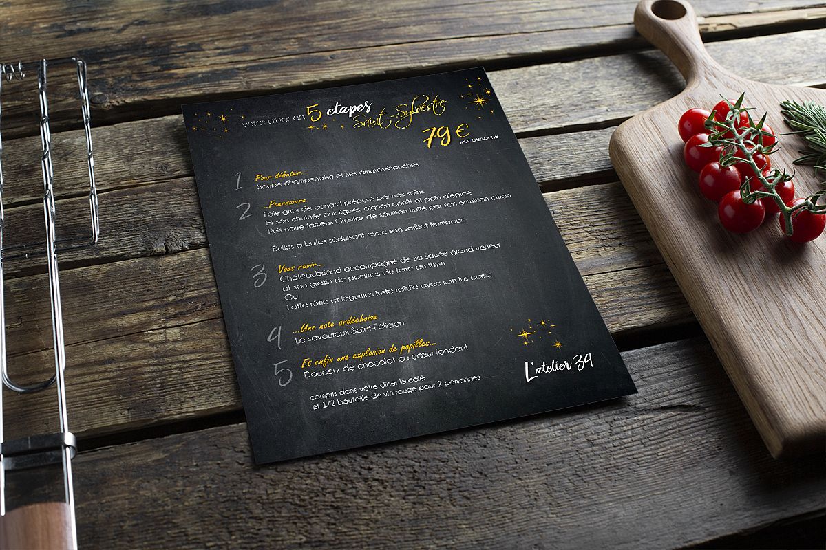 Carte restaurant