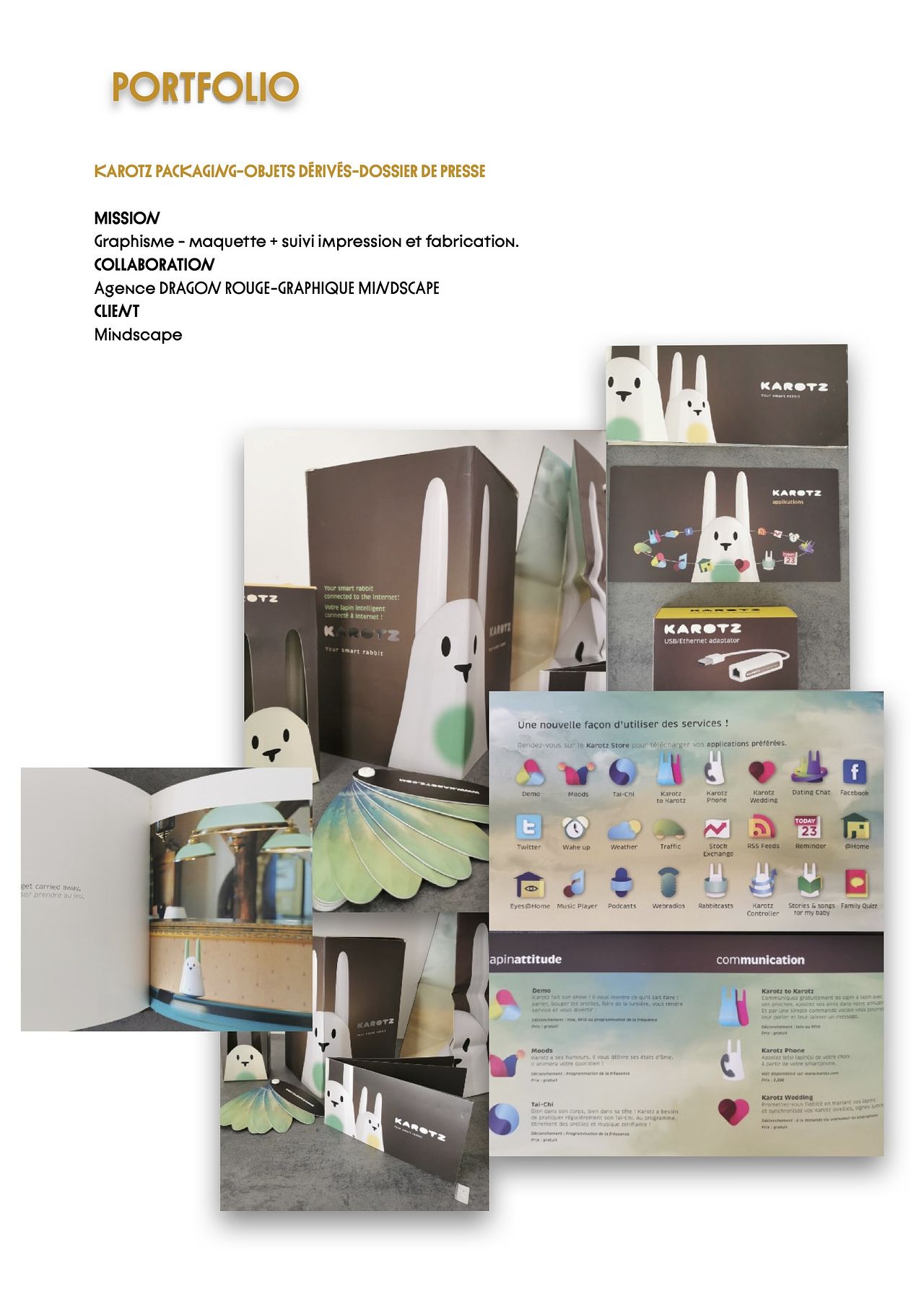 PACKAGING-OBJETS DÉRIVÉS-DOSSIER DE PRESSE