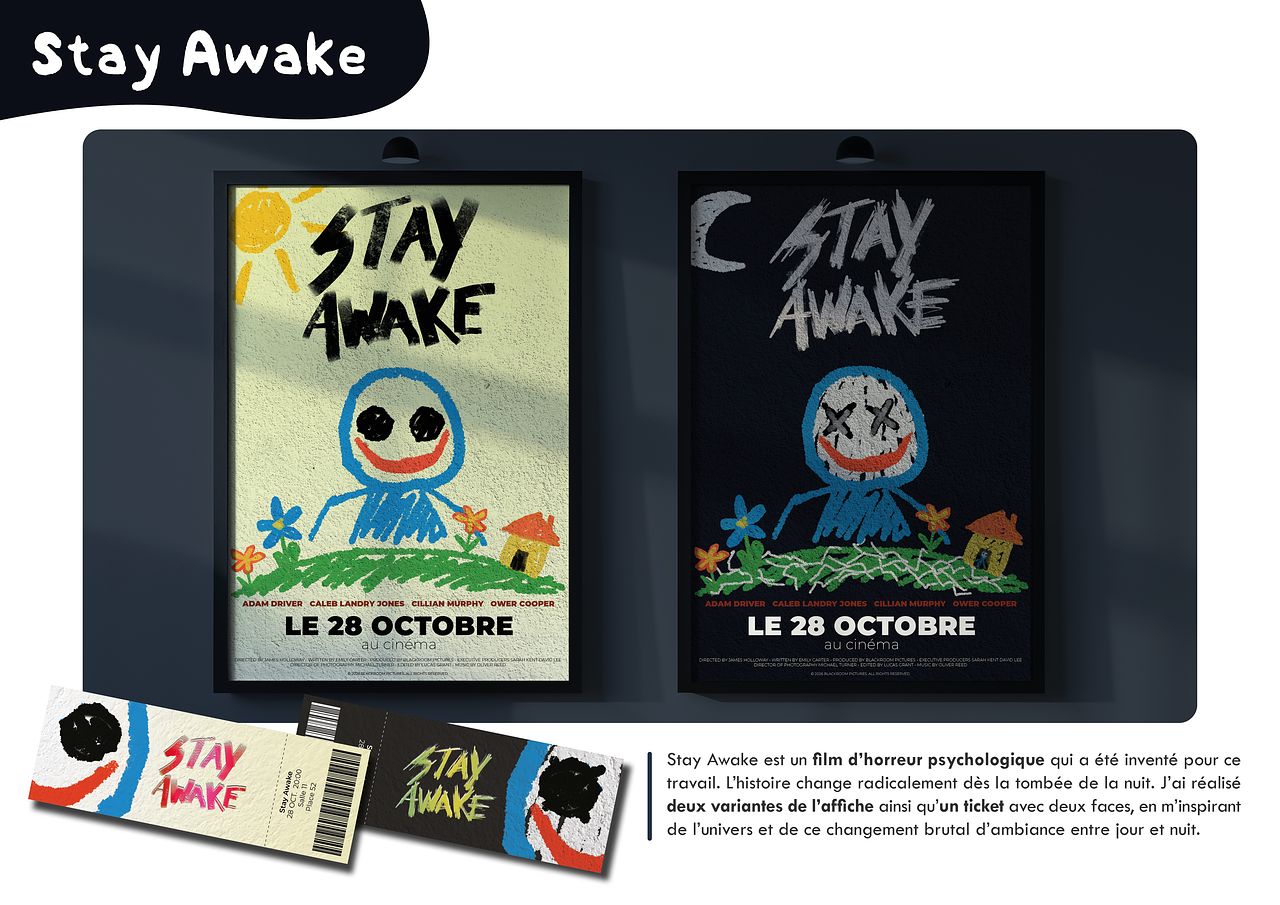 Stay Awake - Affiches et Tickets