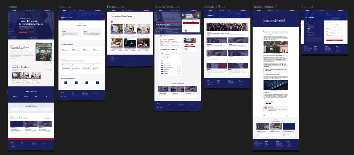 Design web - Site vitrine Pro