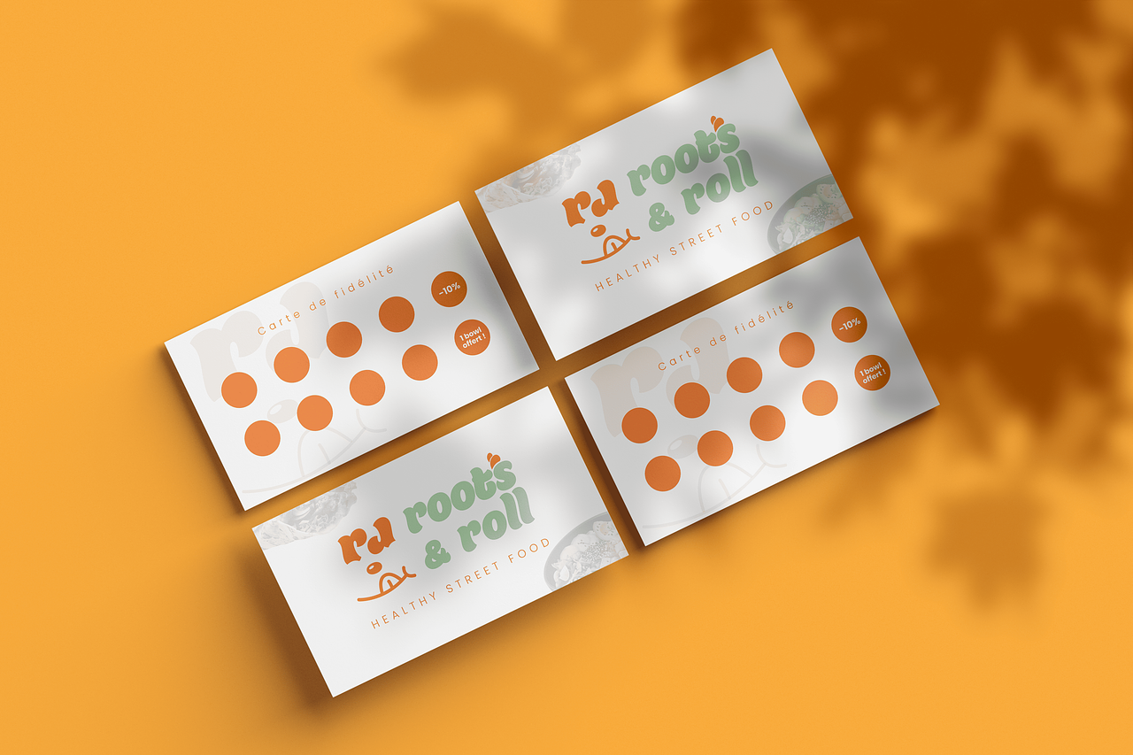 Cartes de fidélité - Roots & Roll