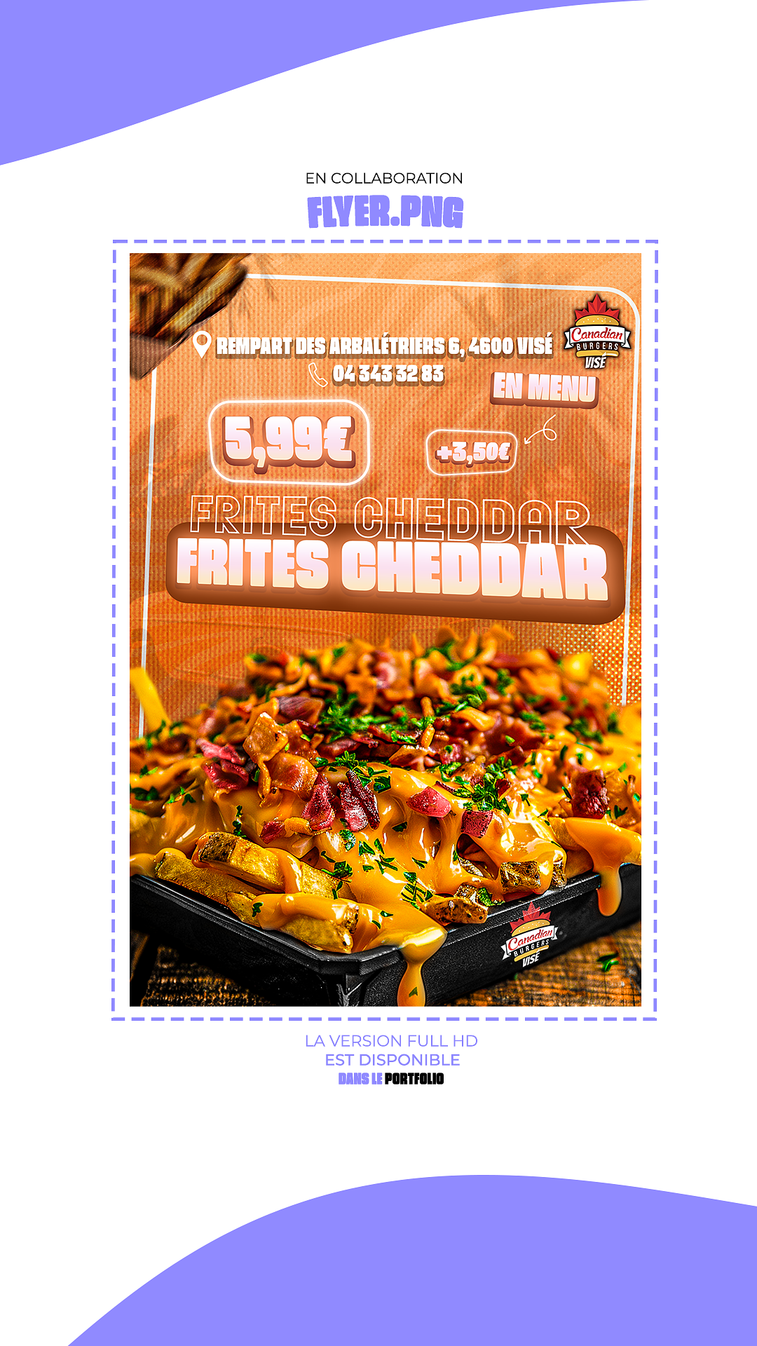 Flyer pour restaurant
