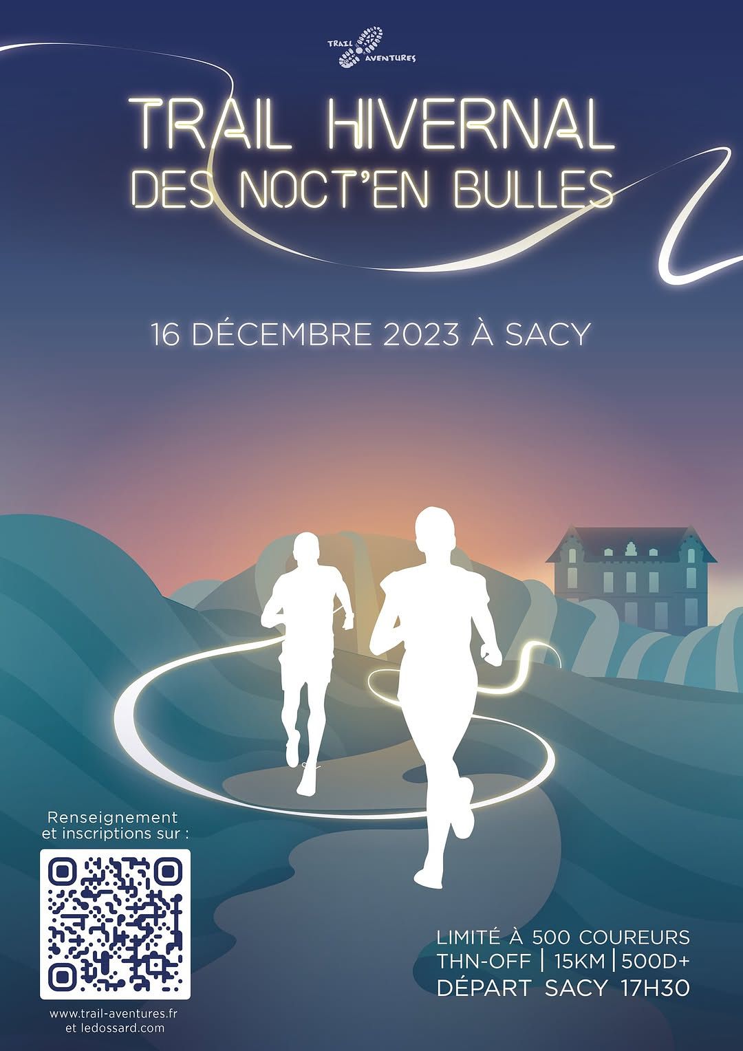 Affiche Trail Hivernal