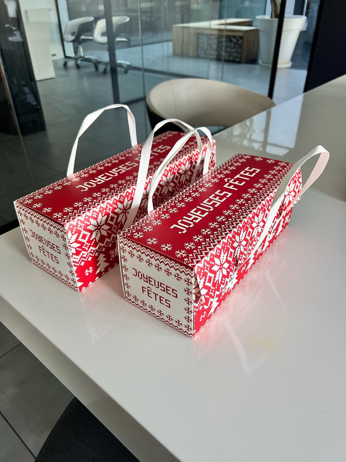 Boite à buche de Noel