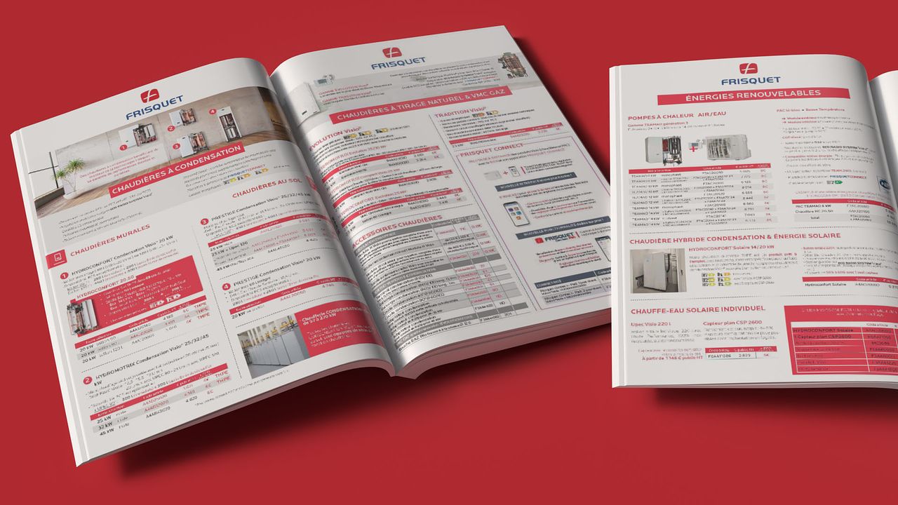 Mise en page – Marque Frisquet