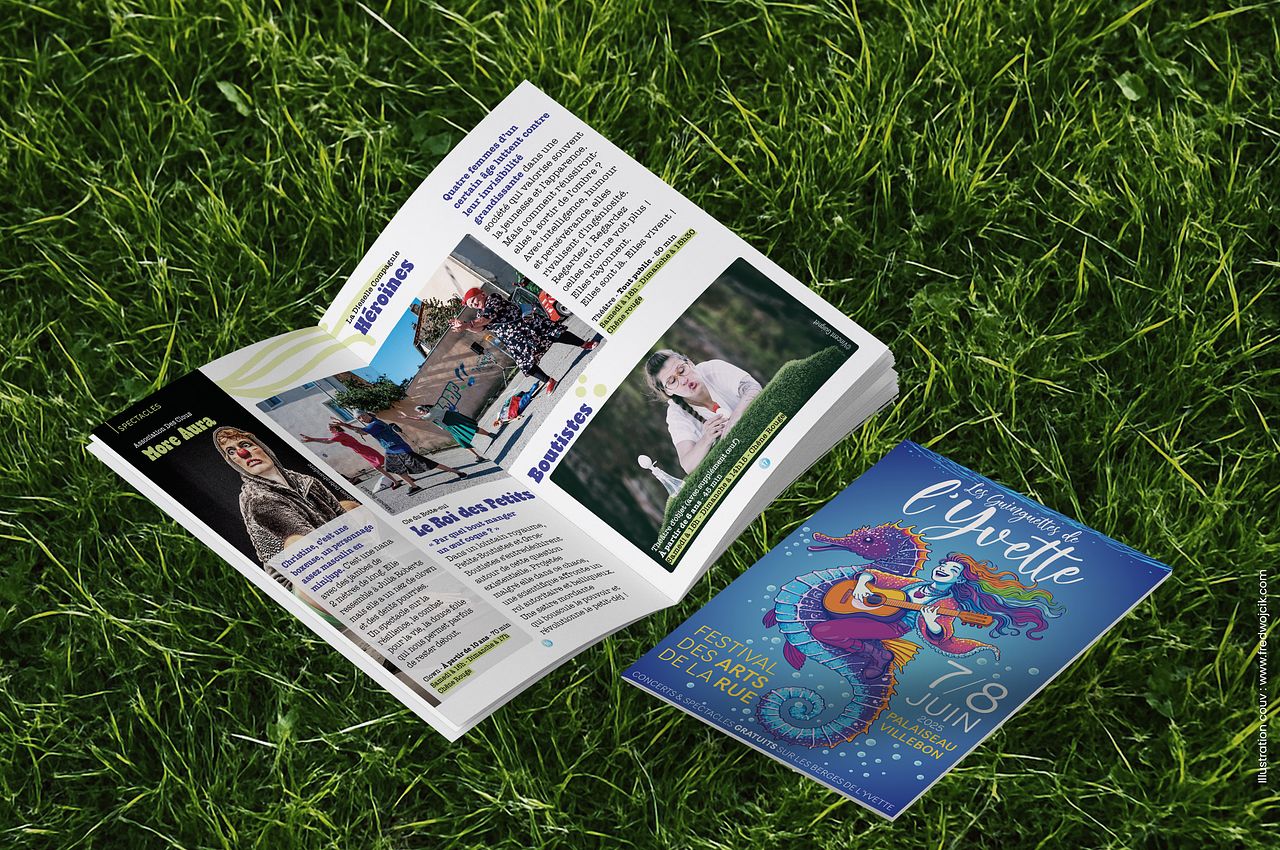 Programme d'un festival d'arts de rue