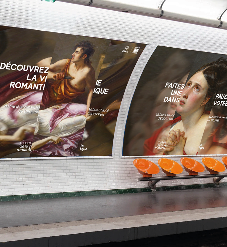 Affiche musée de la vie romantique