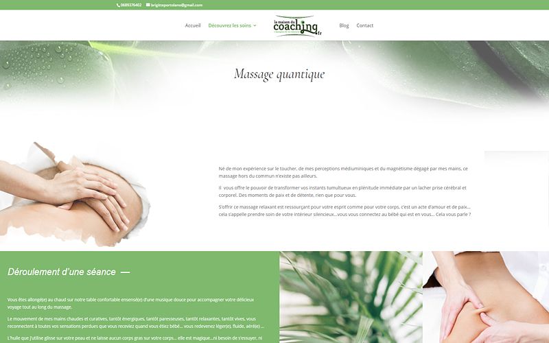 SITE VITRINE - LA MAISON DU COACHING