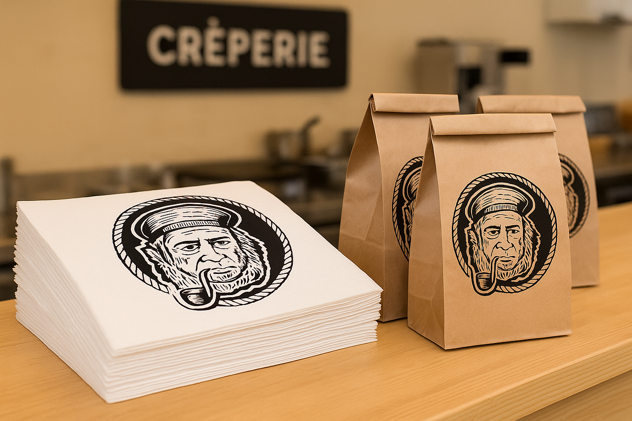 Création logo à la main