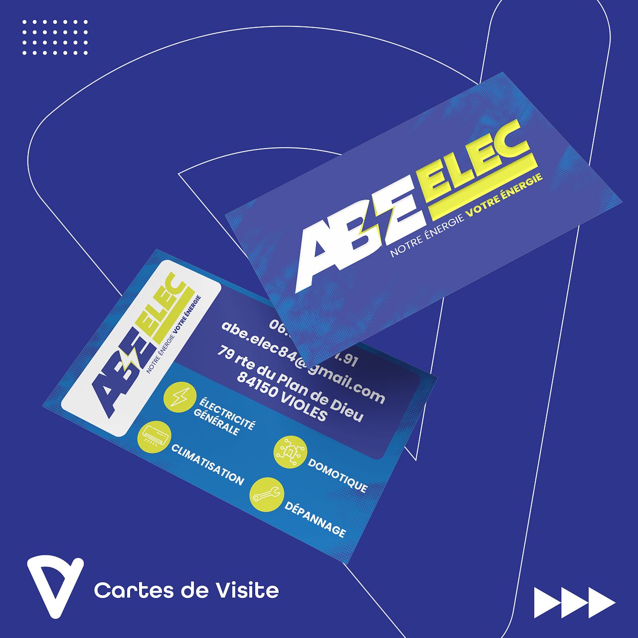 Cartes de Visite ABE Elec ⚡
