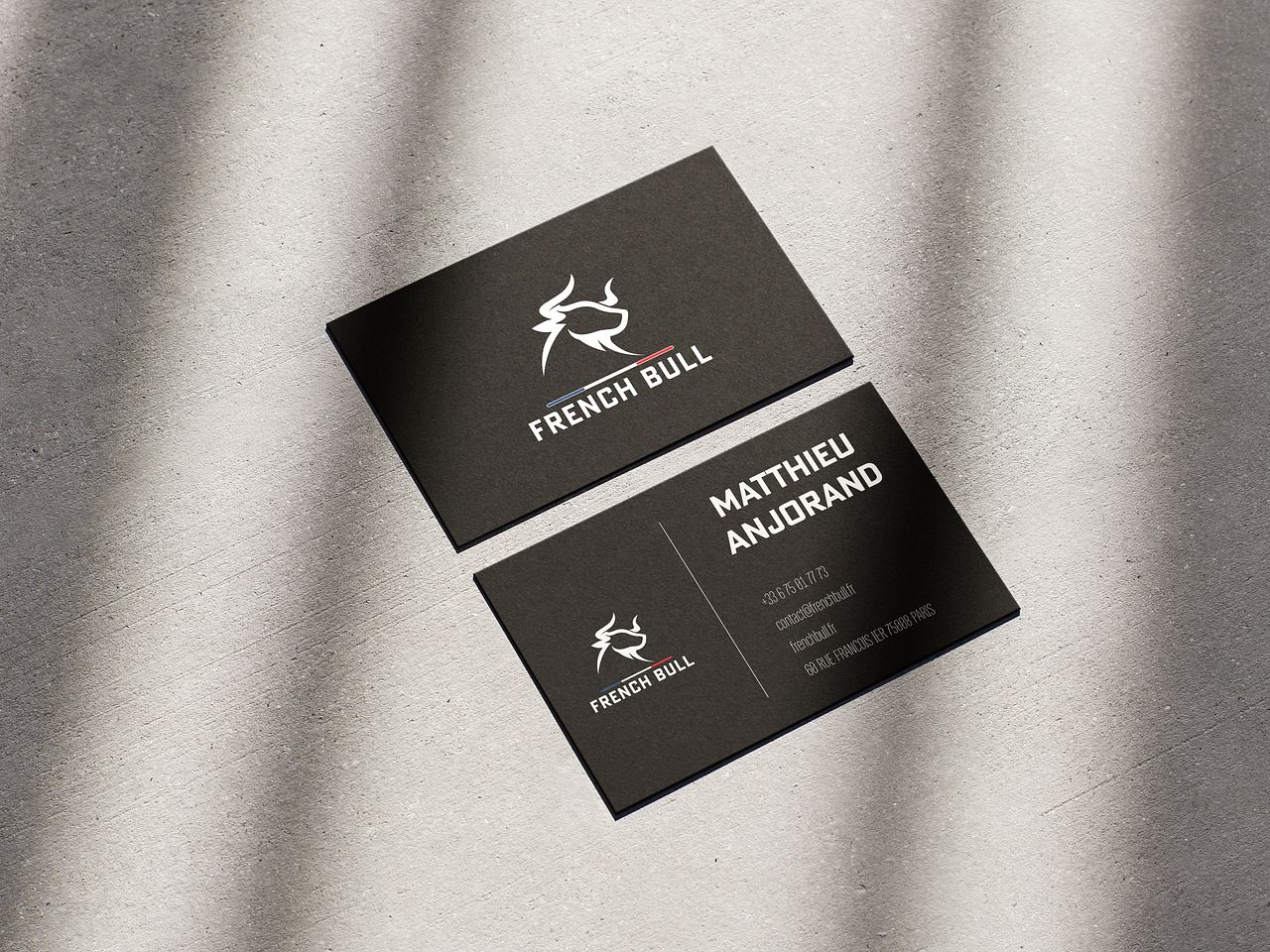 Carte de visite pour French Bull