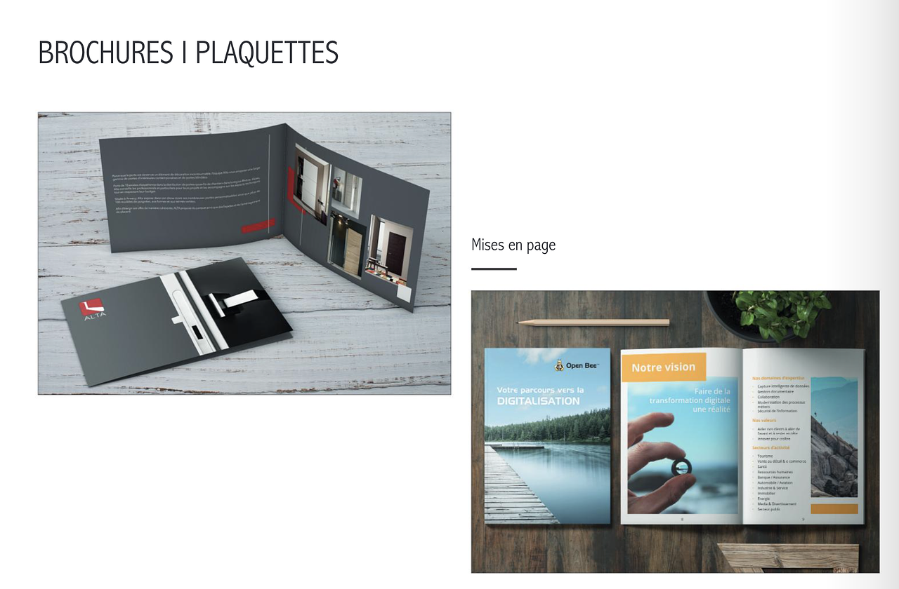 BROCHURES