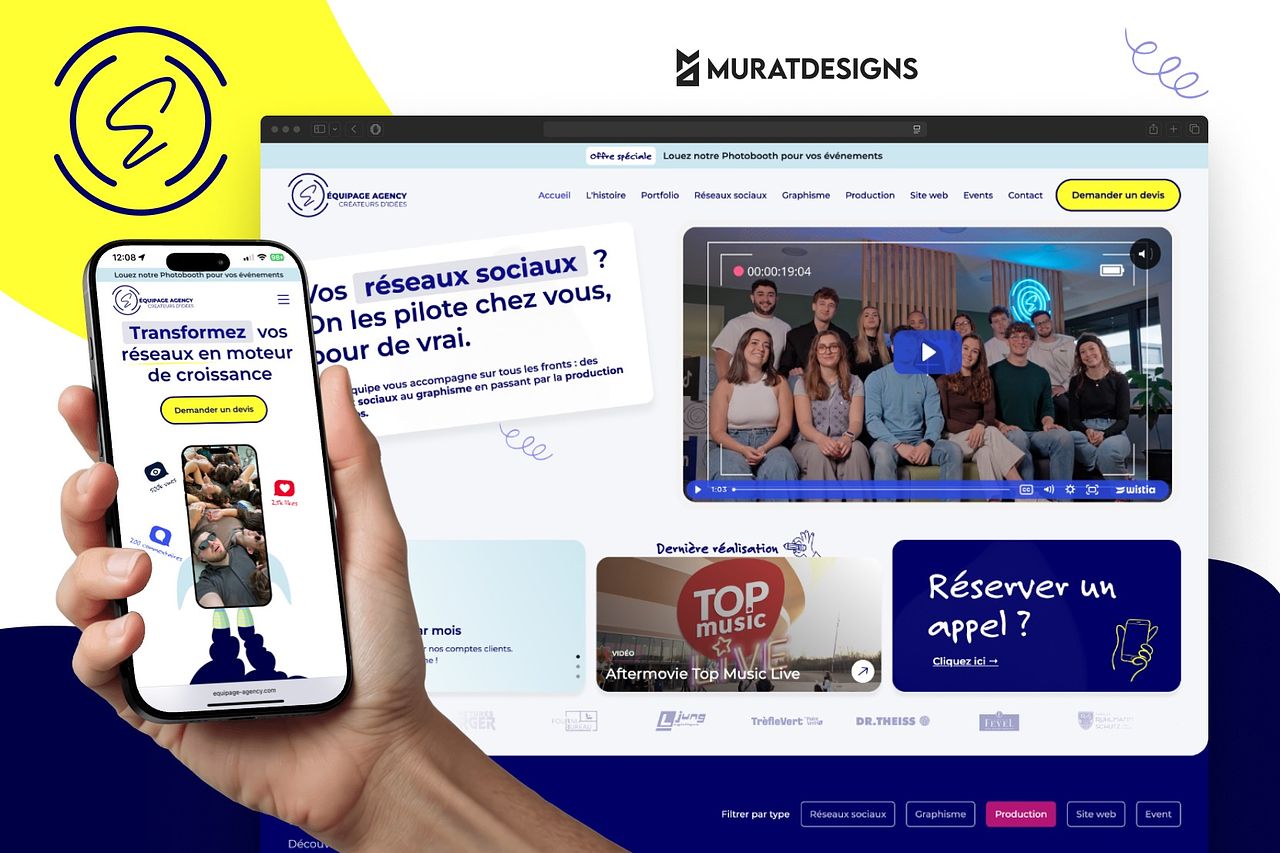 Refonte du site Équipage Agency