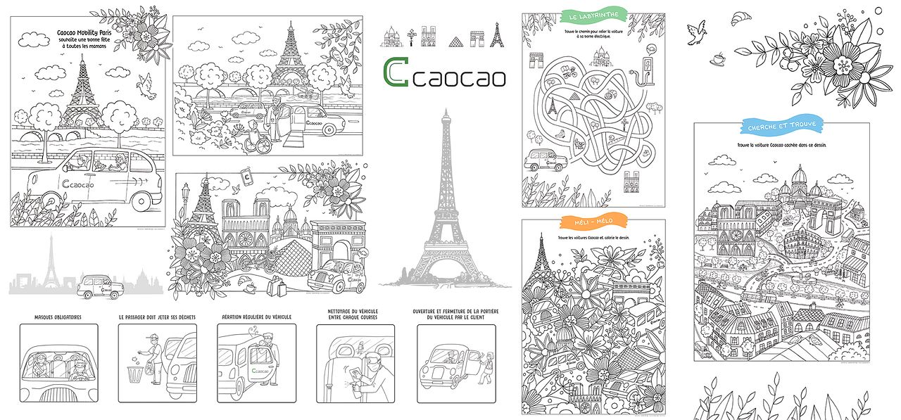 Jeux et coloriages