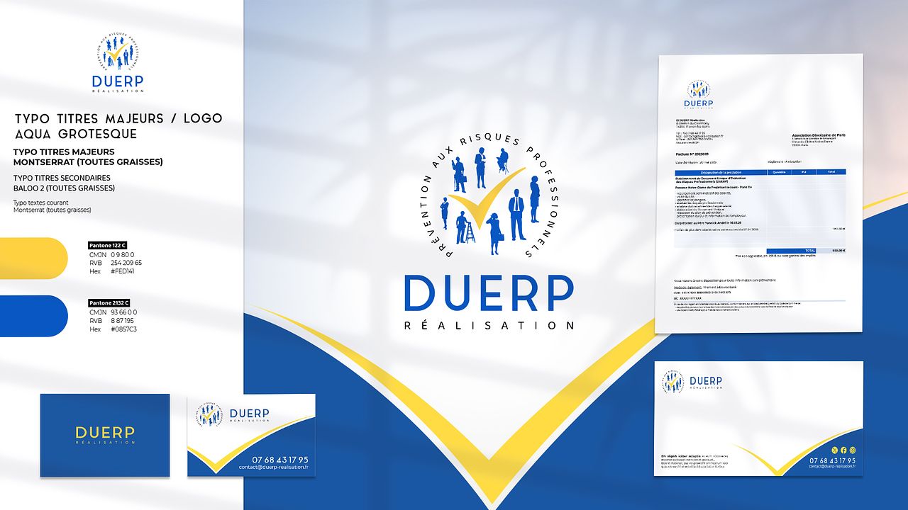 Logo et charte graphique DUERP