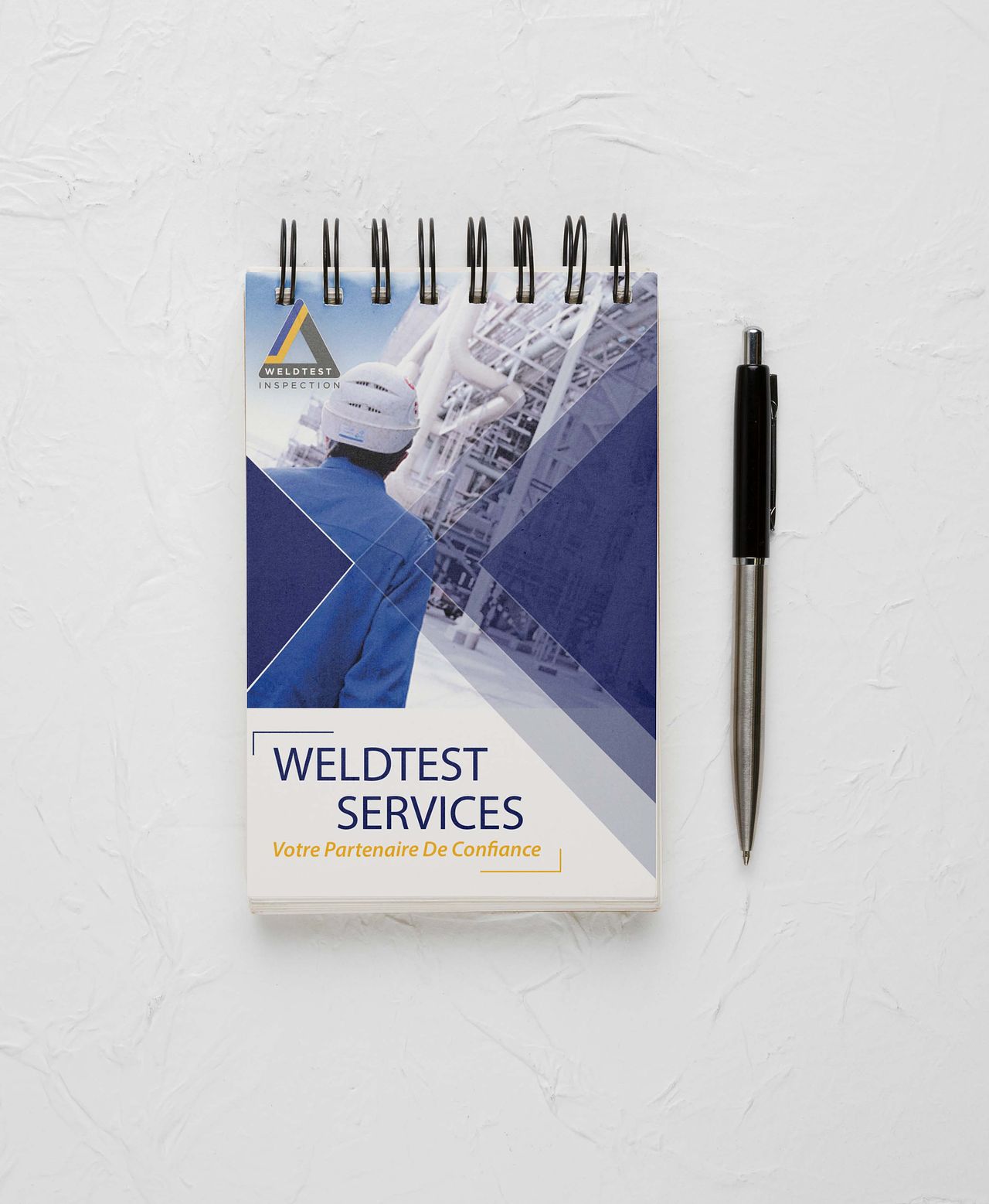 Bloc note Weldtest Services 