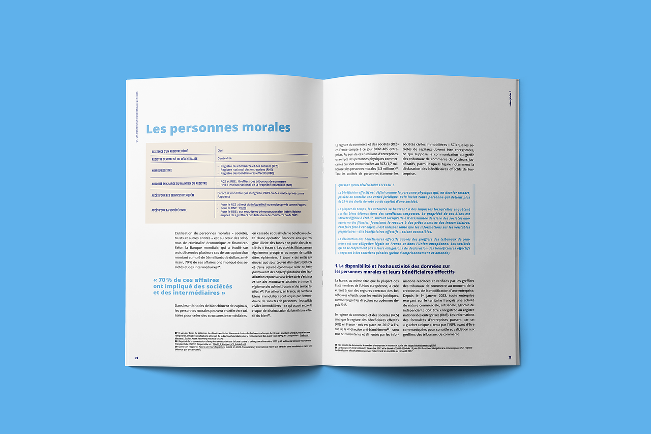 Rapport Intraçables ? Transparency International