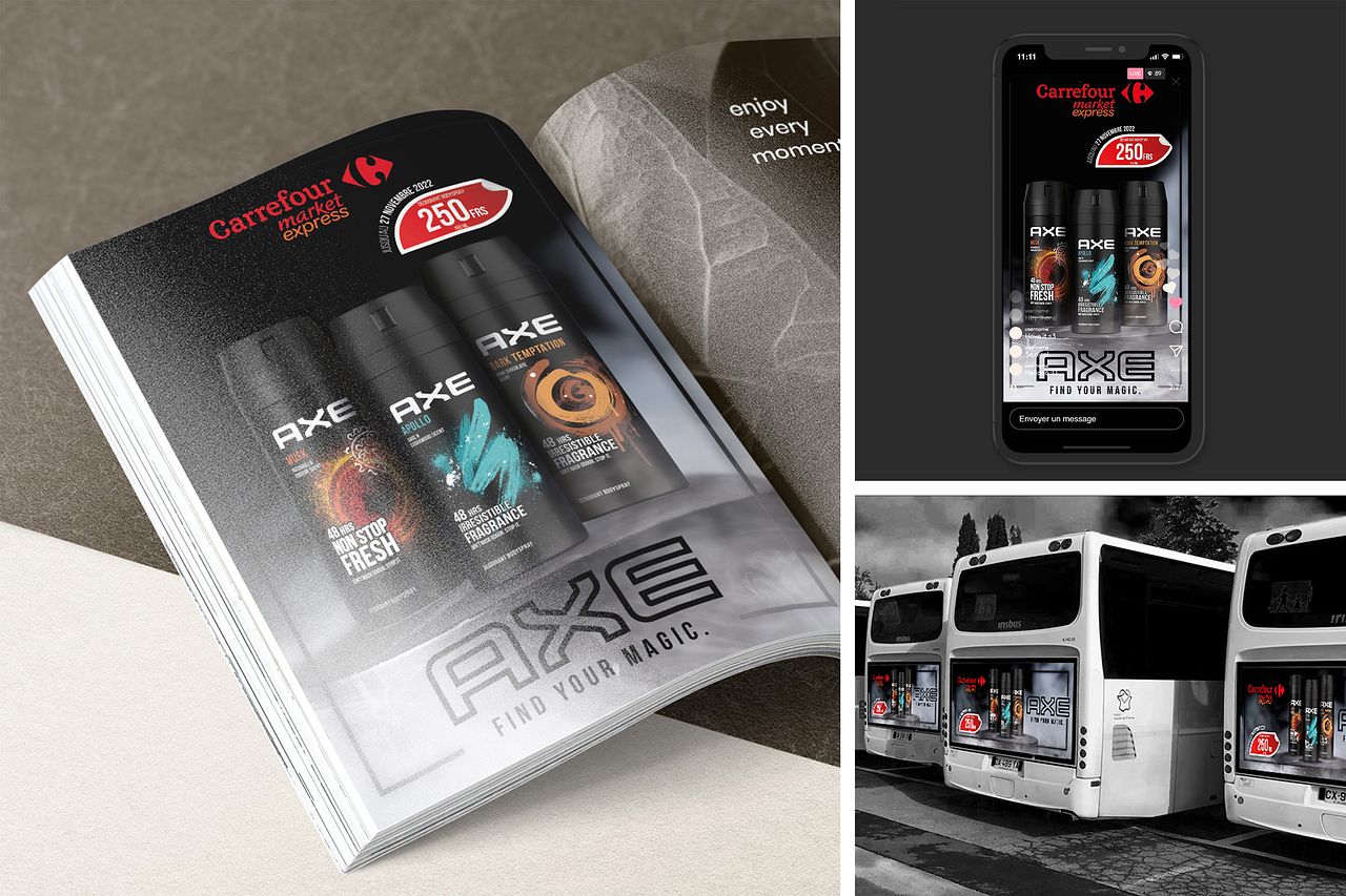 Campagne publicitaire AXE