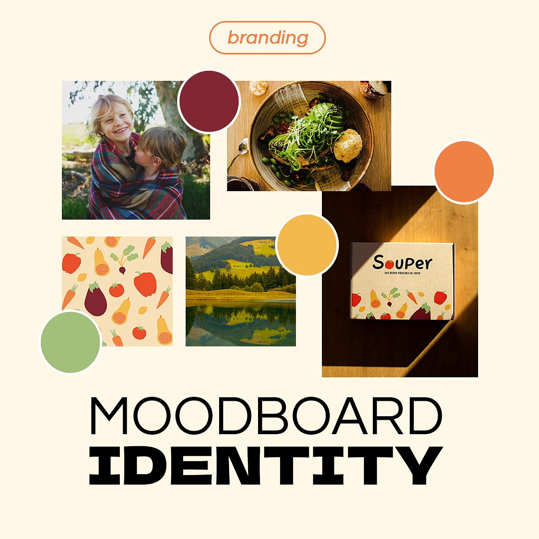 Mooboard Livraison Repas SOUPER