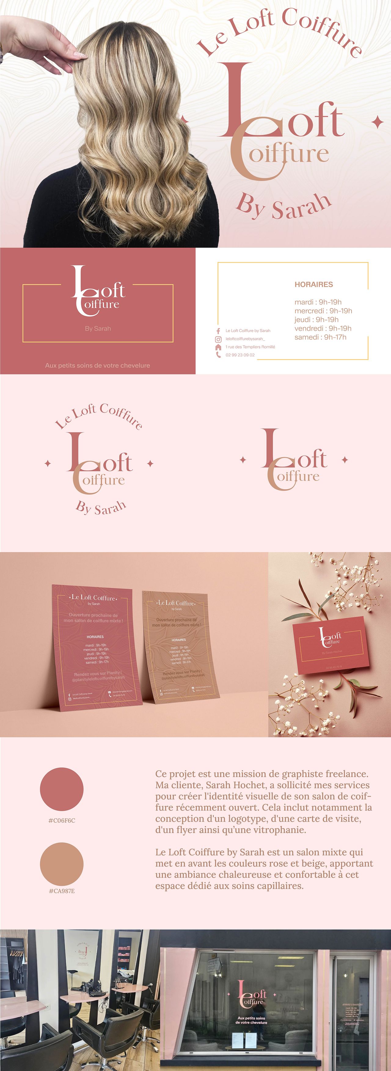 Logo Salon de coiffure