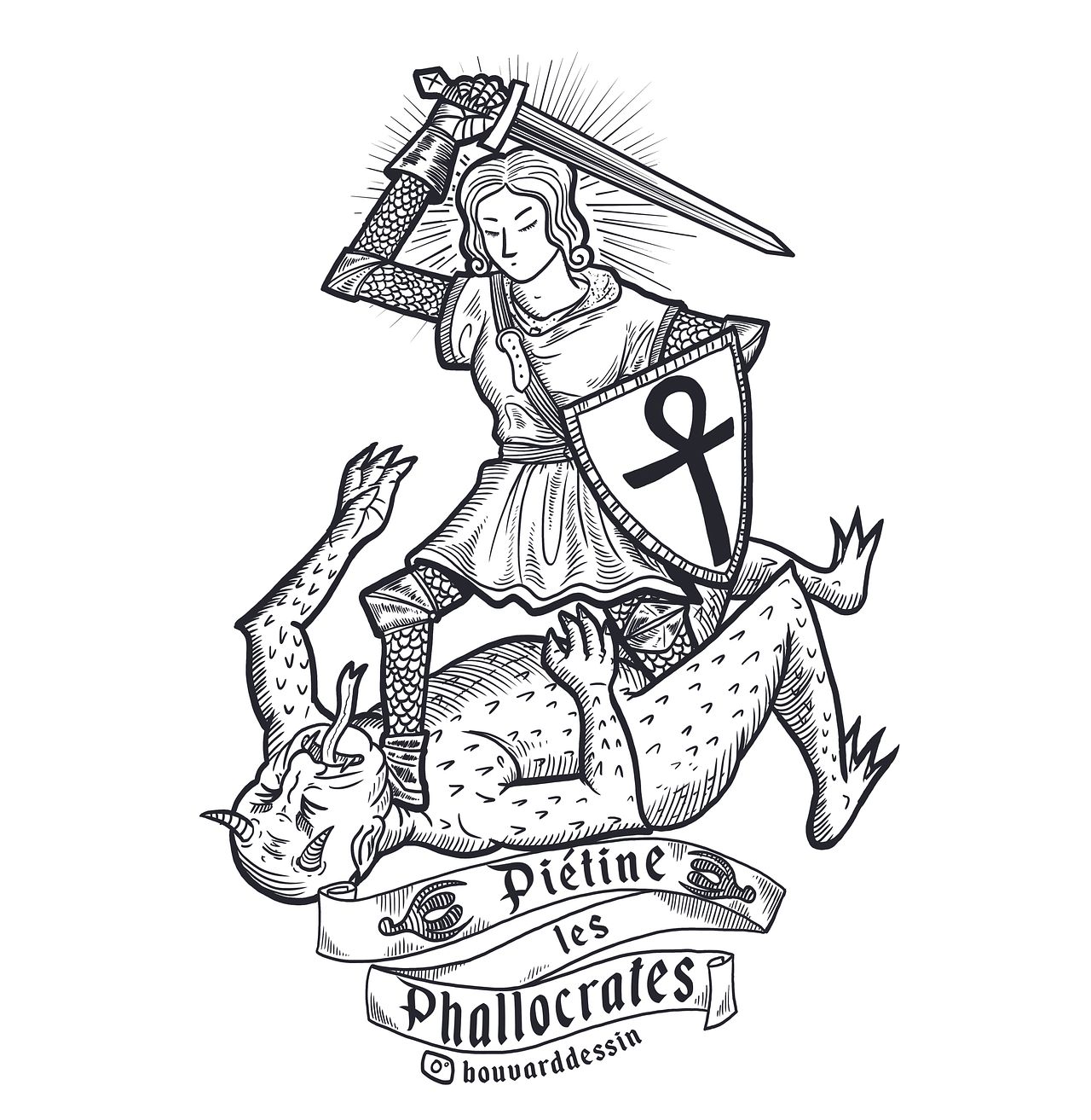 Piétine les phallocrates