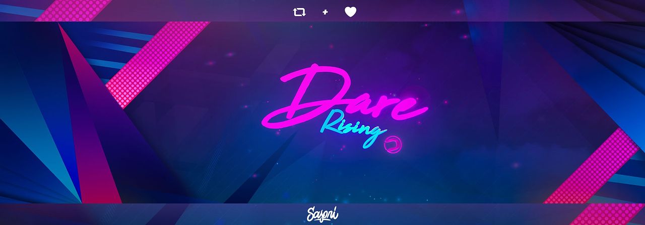 Header for @DareRising