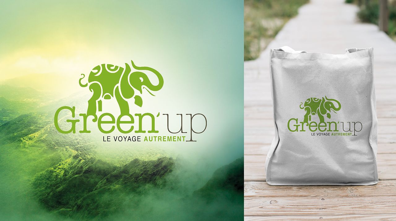Branding Association Green'up du voyage durable