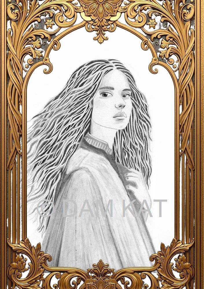 Dessin " La Solitaire "