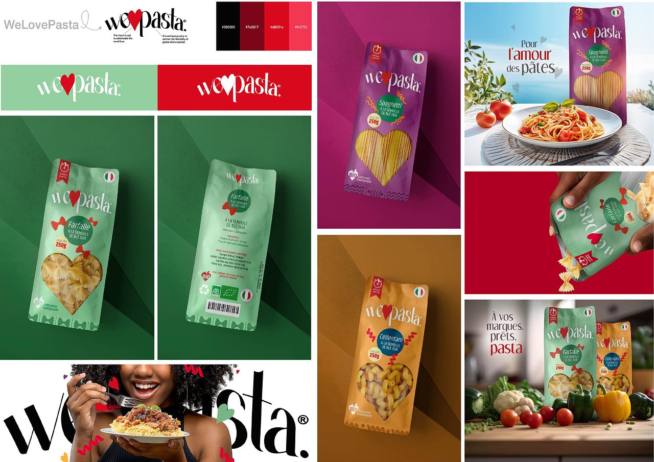 We love Pasta - packaging