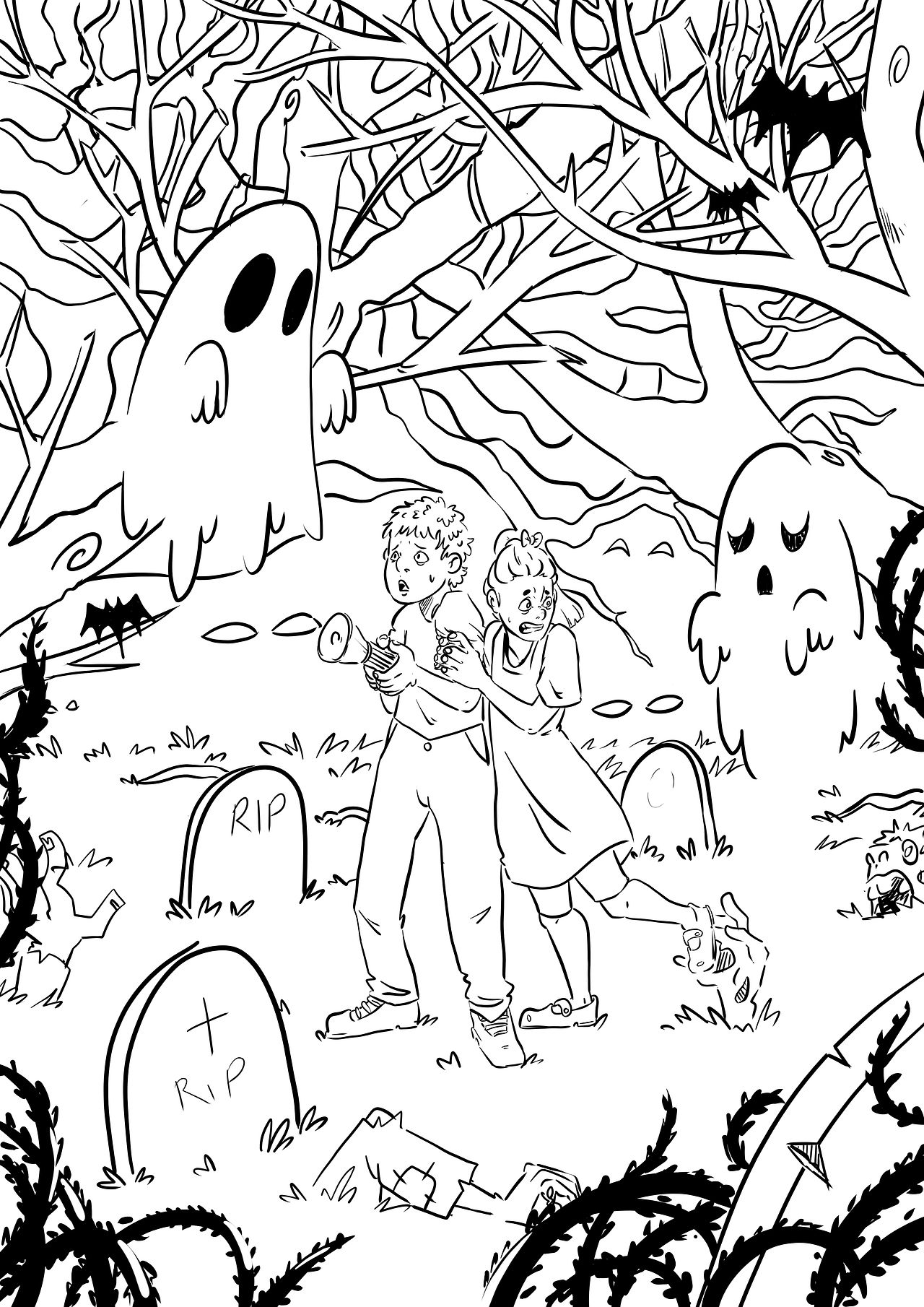 Coloriage Halloween
