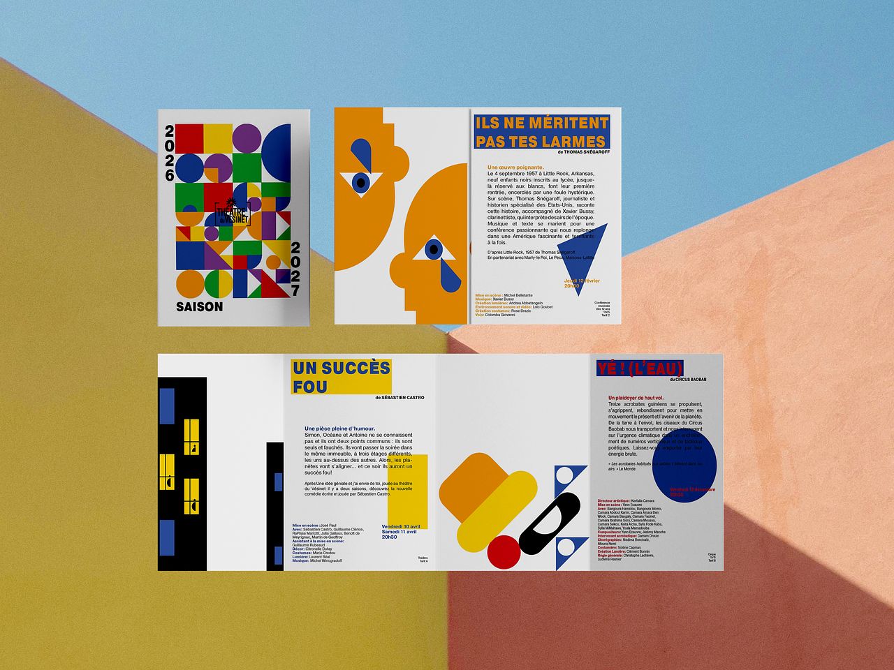 Théâtre du Vesinet : Identité éditoriale saison 26