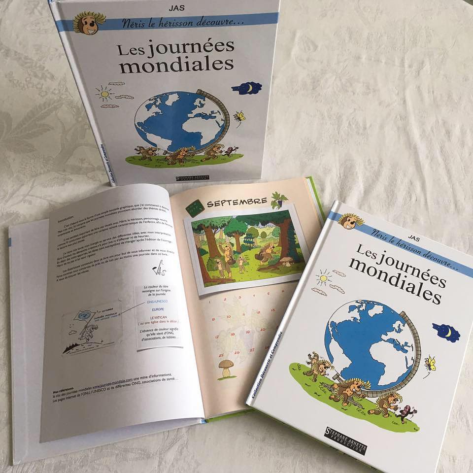 Néris le hérisson les journées mondiales