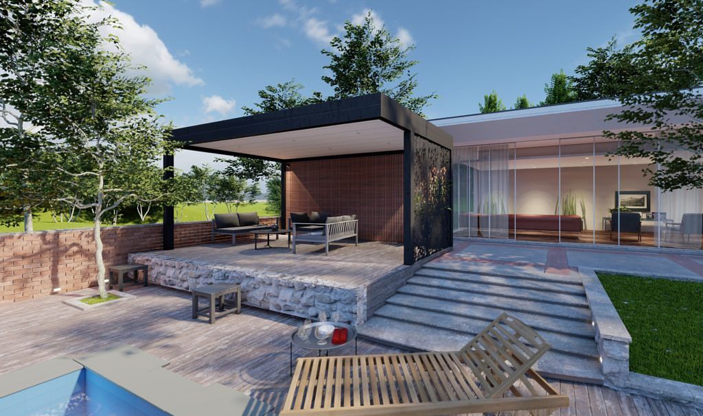 Pergola bioclimatique 