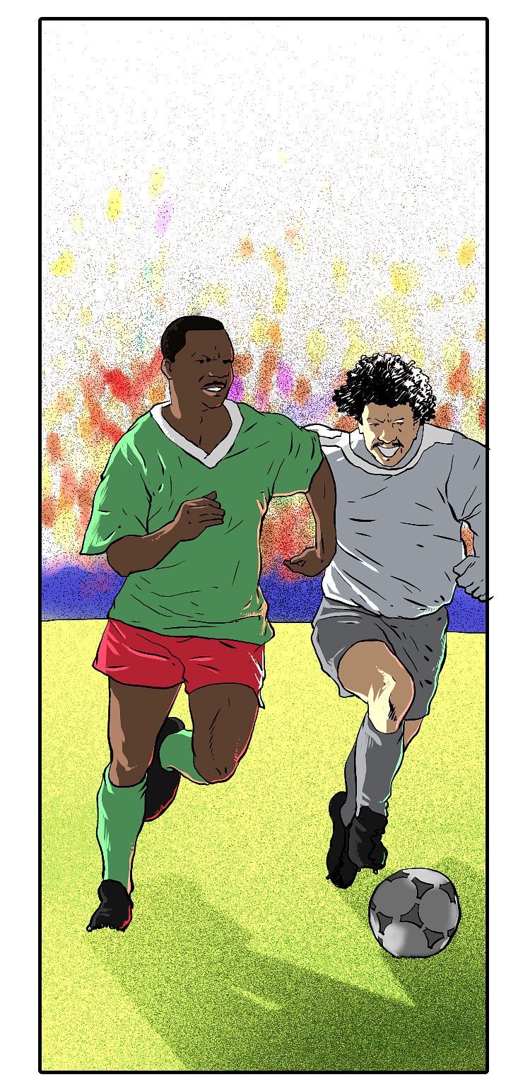 Roger Milla VS Iguitta, Italie 90