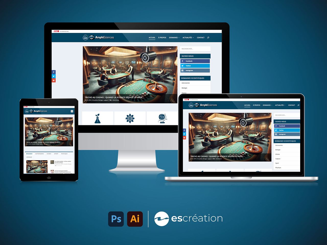 Design site Amphisciences