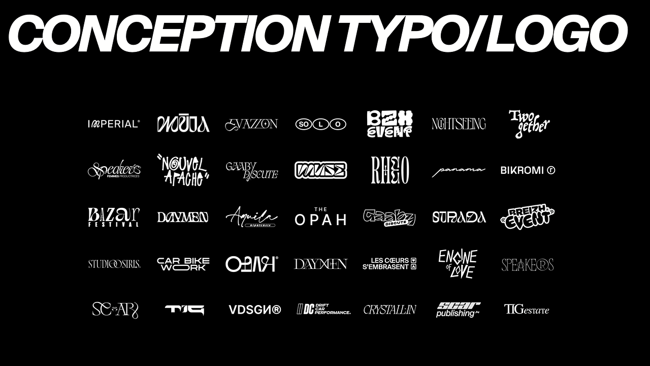Conception Typo/Logo