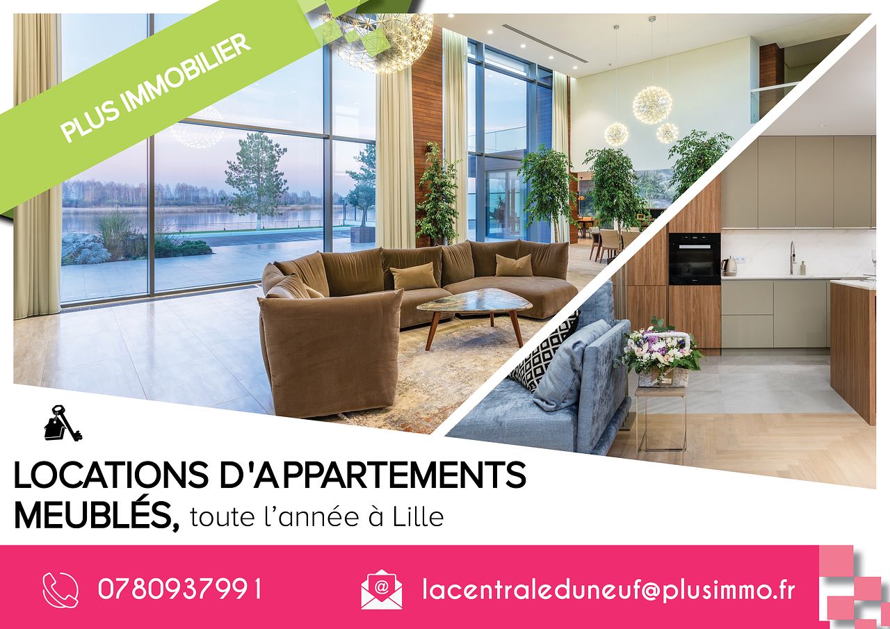 Affiche pour le secteur immobilier