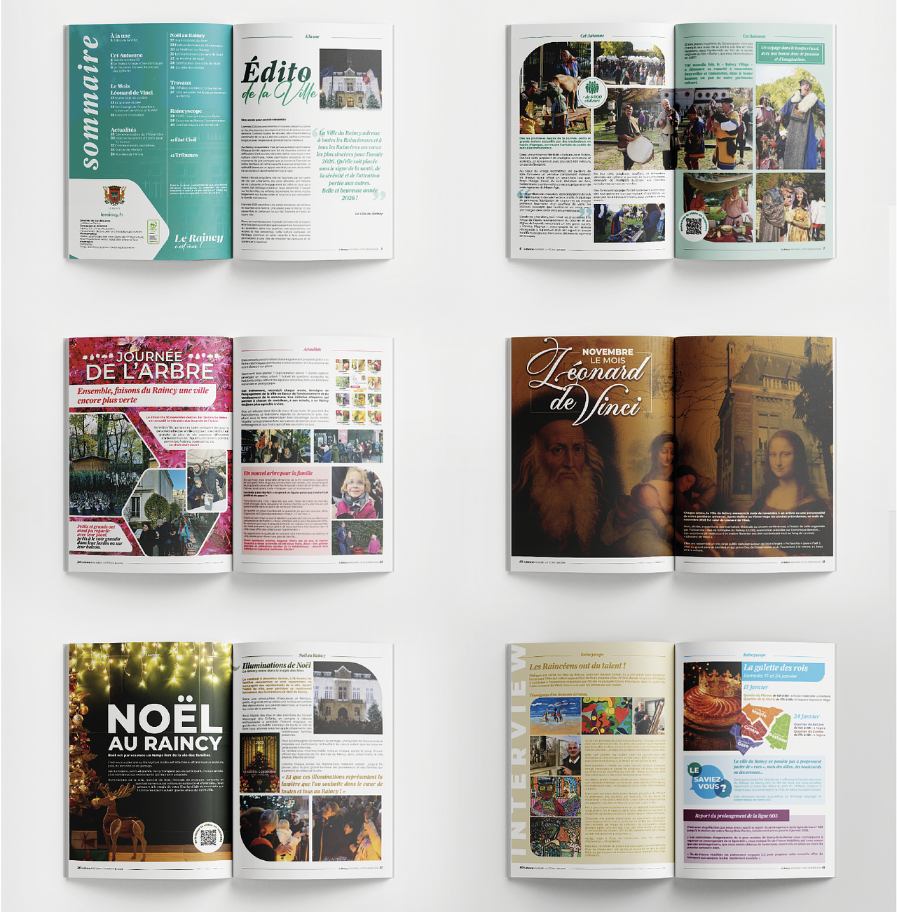 Magazine municipale Le Raincy