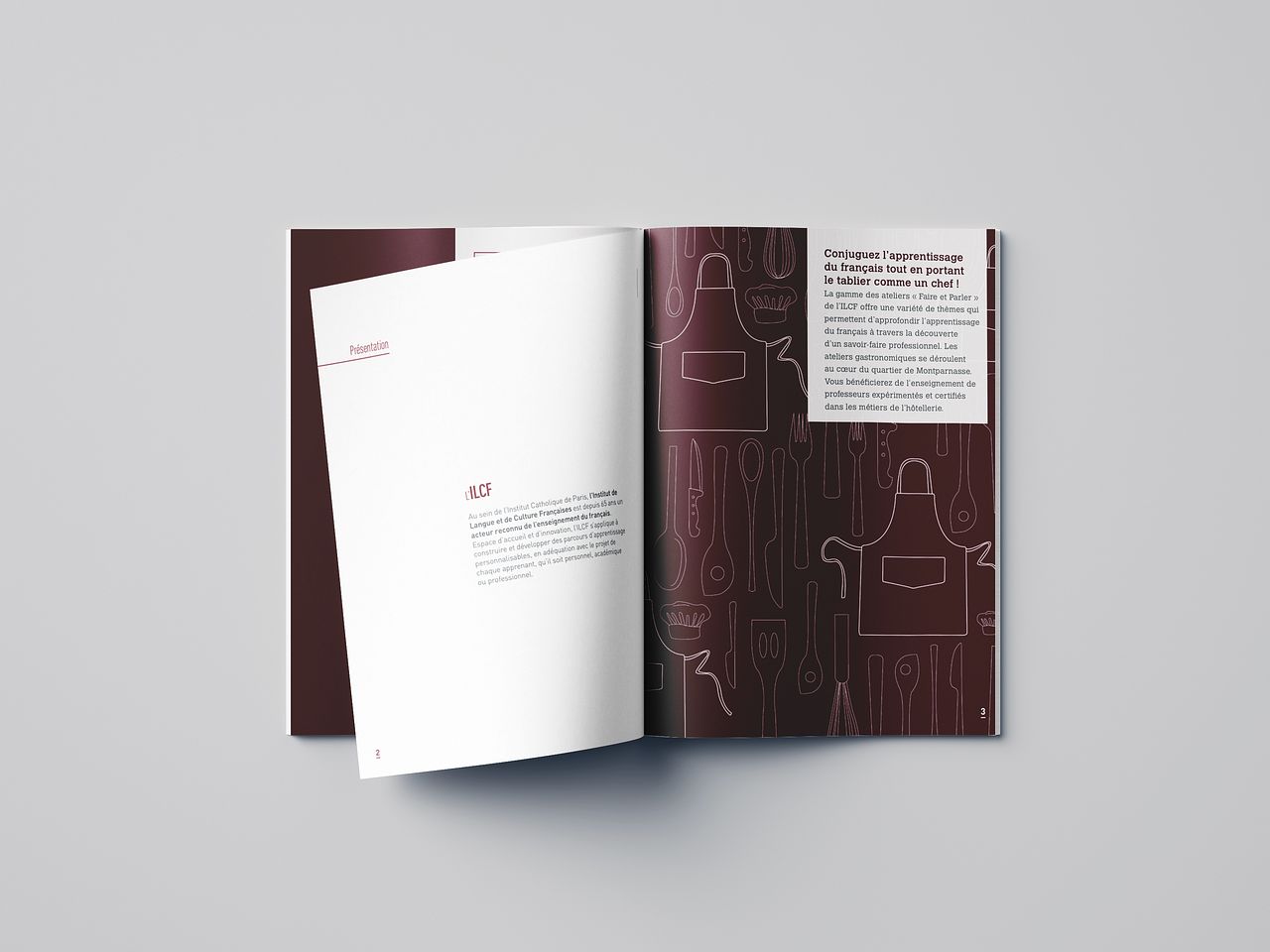 Brochure L'atelier Faire & Parler