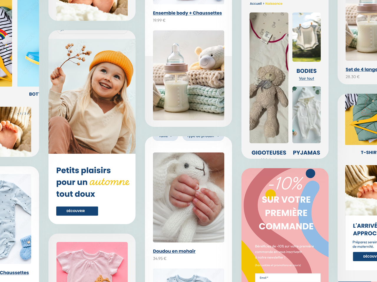 Création de maquettes web