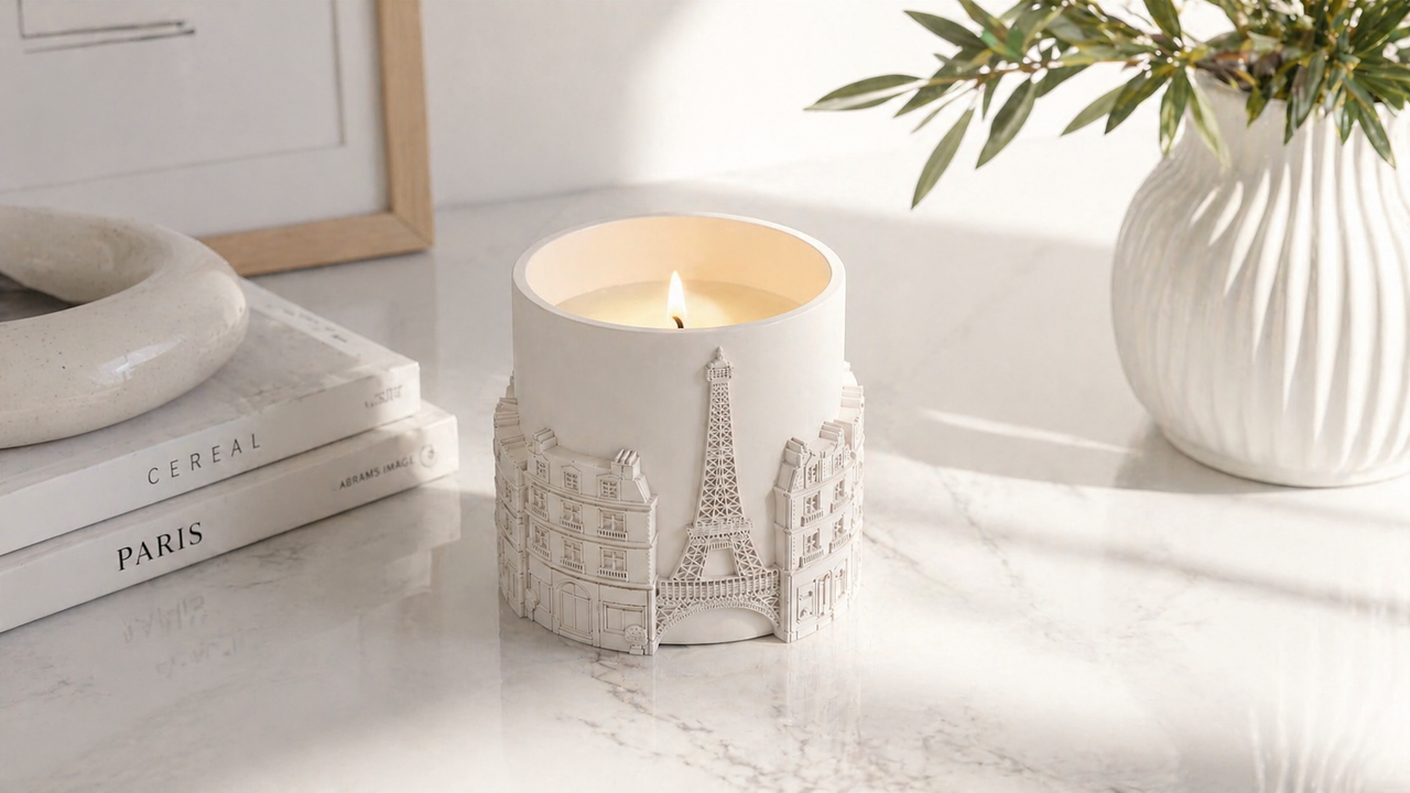 Frise monuments de Paris en 3D