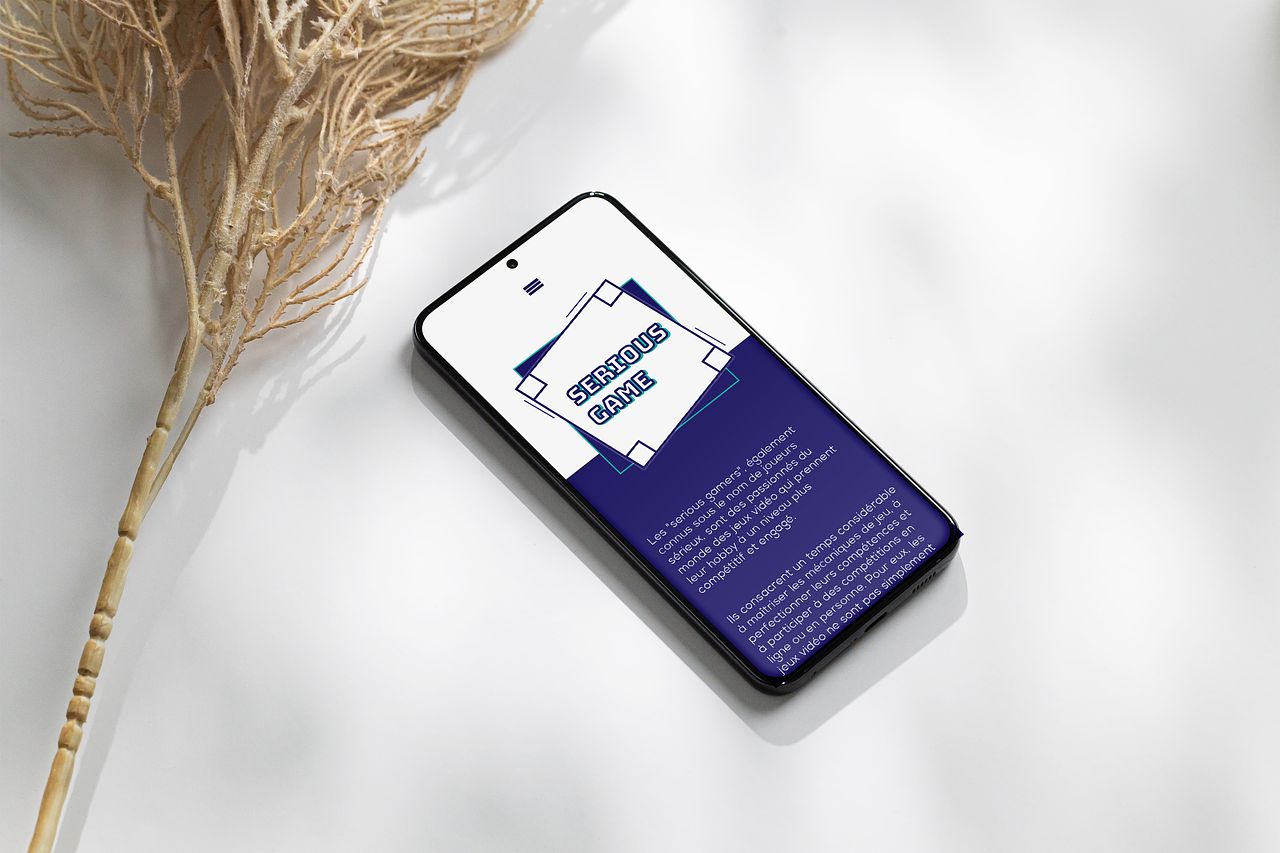 Mock-up logo iphone