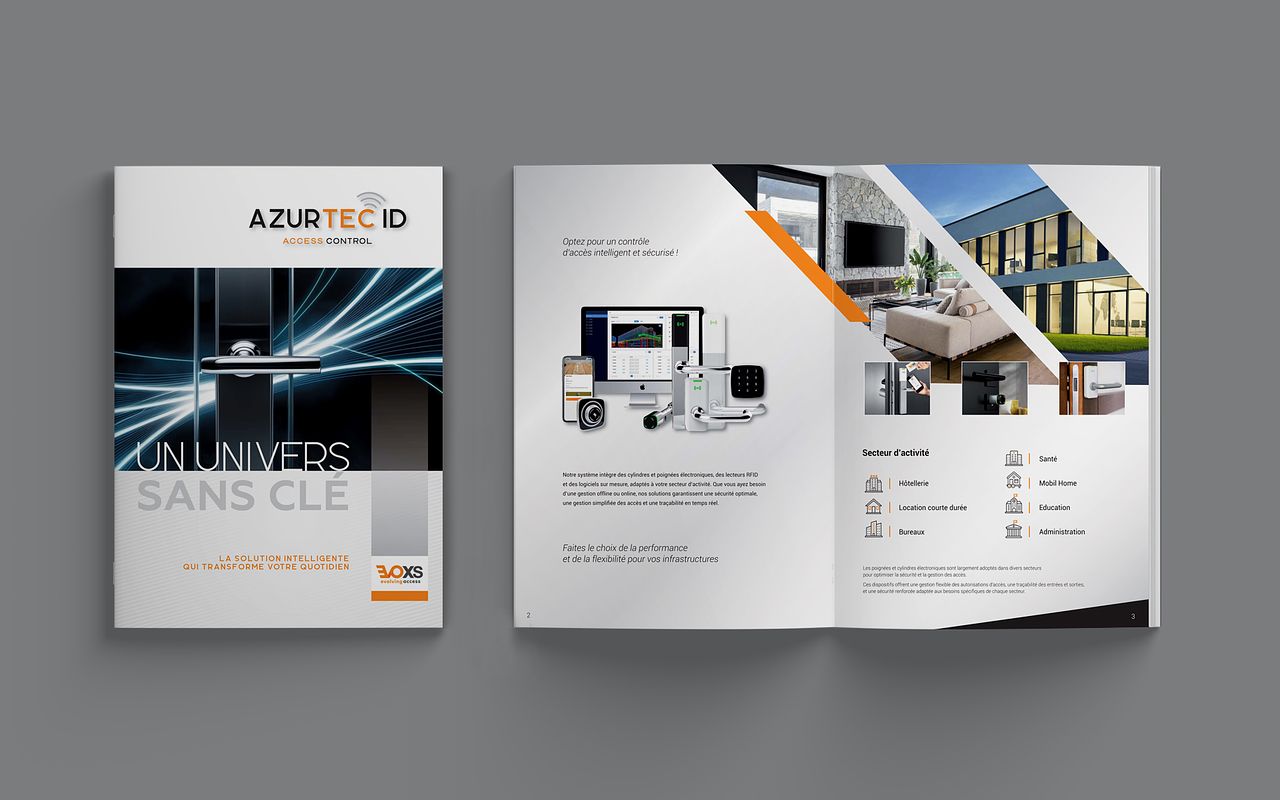 Création brochure commerciale
