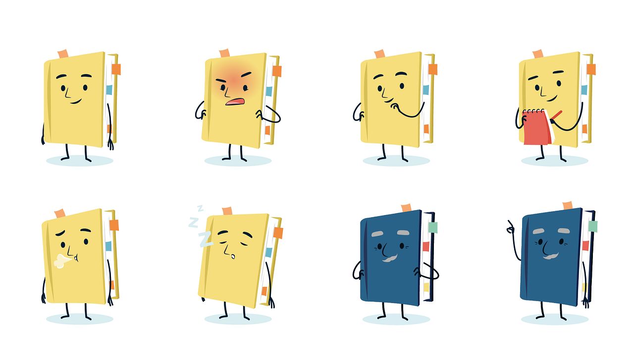 Mascottes vectorielles