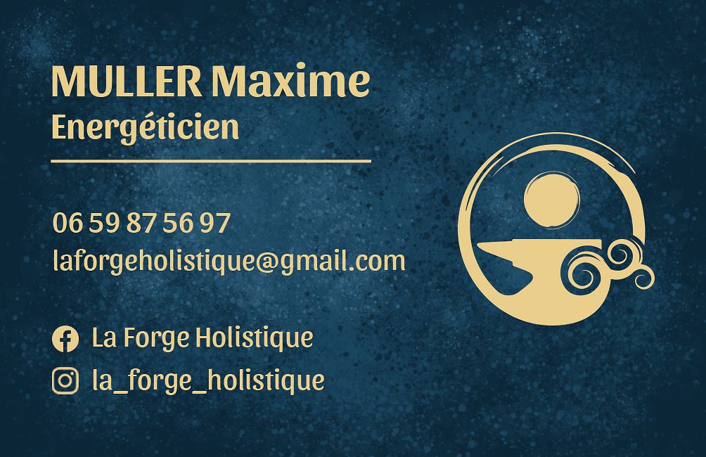 Forge Holistique - Carte de visite - verso