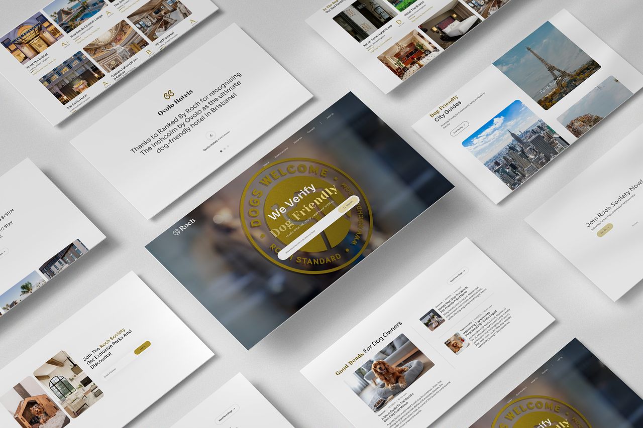 Site web Guide d'Hotels adaptés aux animaux
