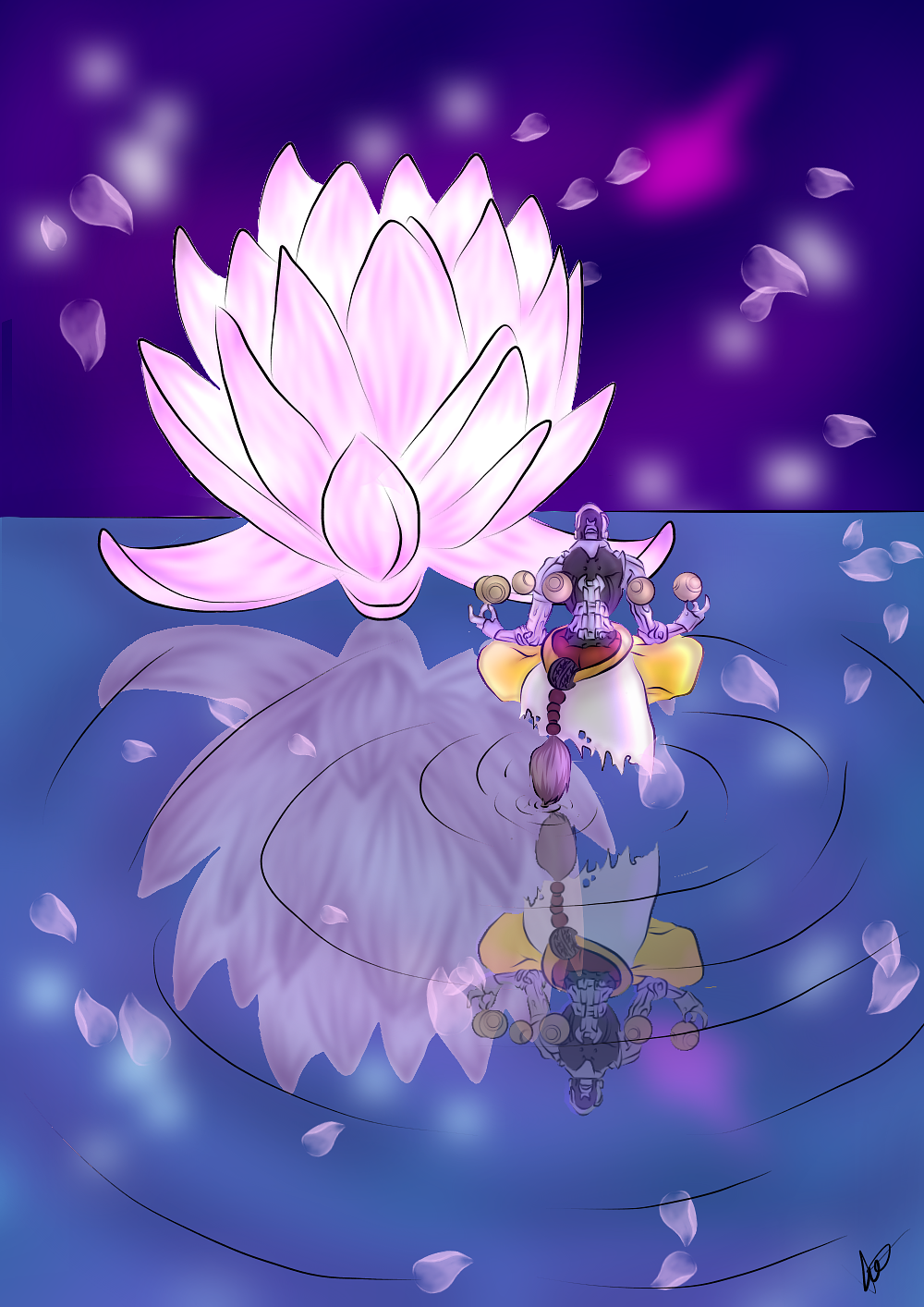 Fan art : Overwatch : Zenyatta